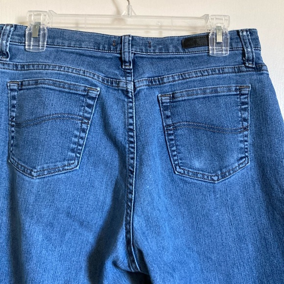 🌞Lee Relaxed Fit at the Waist Medium Wash Denim Jeans #Gy - Picture 8 of 10